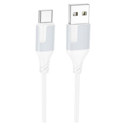 Cable BOROFONE BX101  USB-C a USB-C 60W - 3A (Blanco)