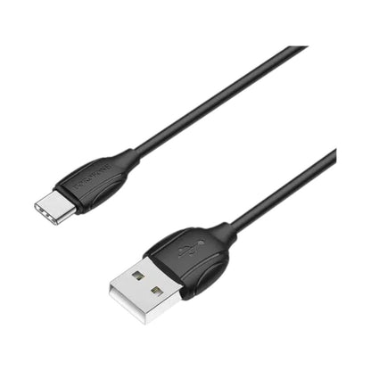 CABLE DE CARGA BX19 PARA USB-C 2A - NEGRO