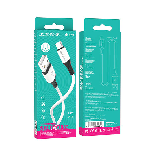 Cable USB-A a USB-C de Carga Rápida 3A - BX79