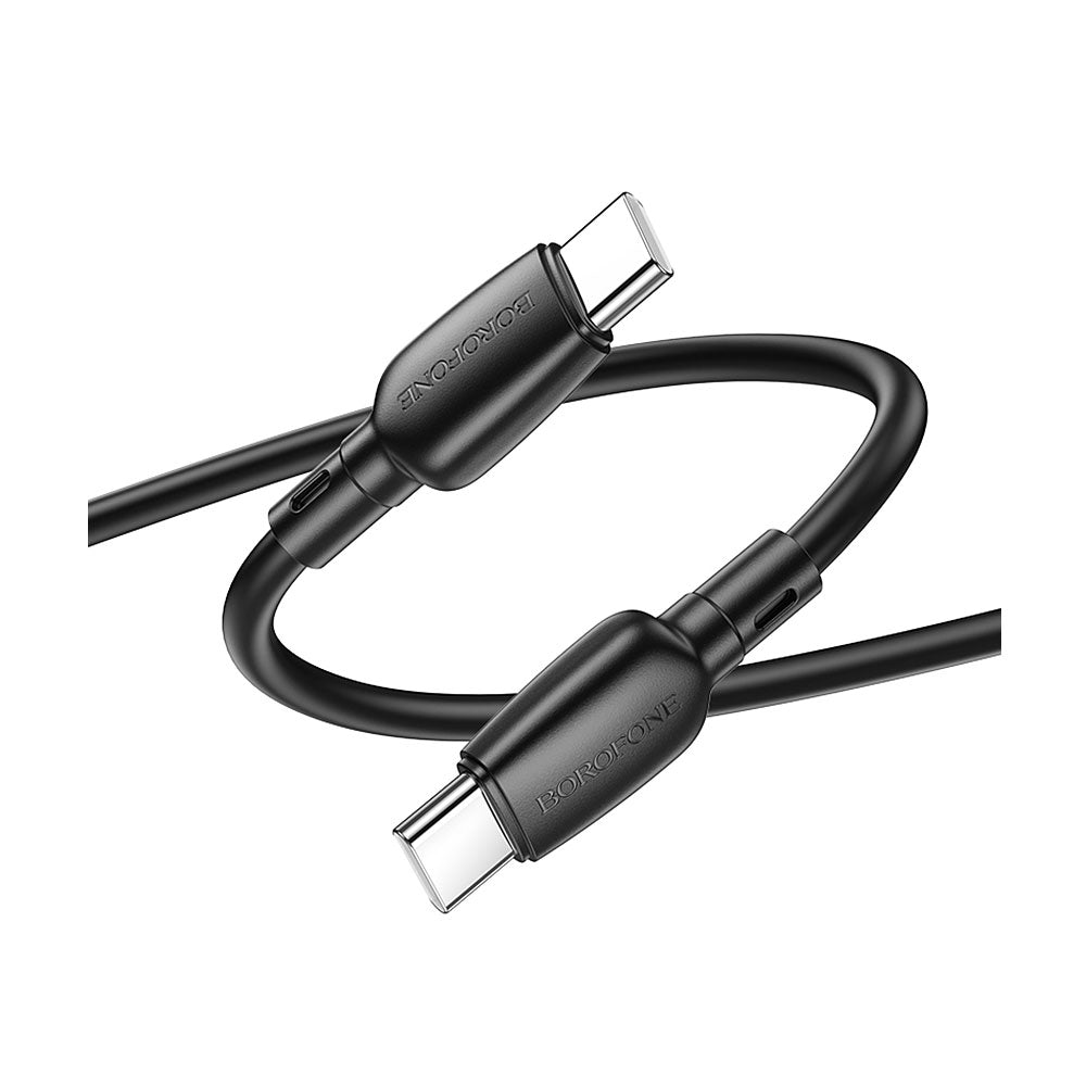 Cable Tipo C de Carga Rápida BX93 NEGRO, 60W - 3A